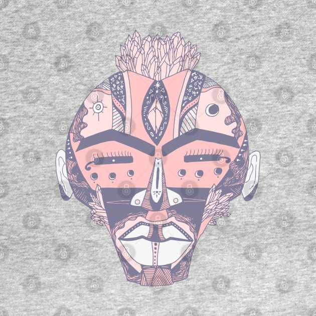 Npink African Mask 4 by kenallouis